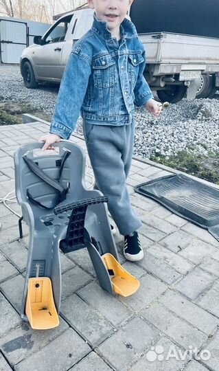 Детское велокресло переднее