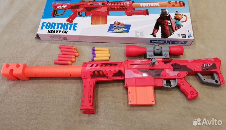 Бластер Nerf Fortnite Heavy SR F0929