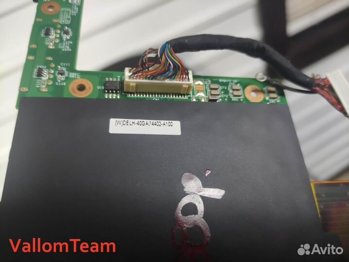 Лот M4030-7 Плата USB/Audio от ноутбука dell