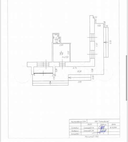 Помещение с арендатором