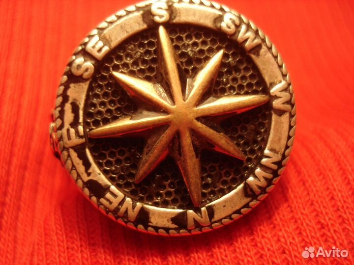Перстeнь Морской Корабельный Роза Ветров Англия