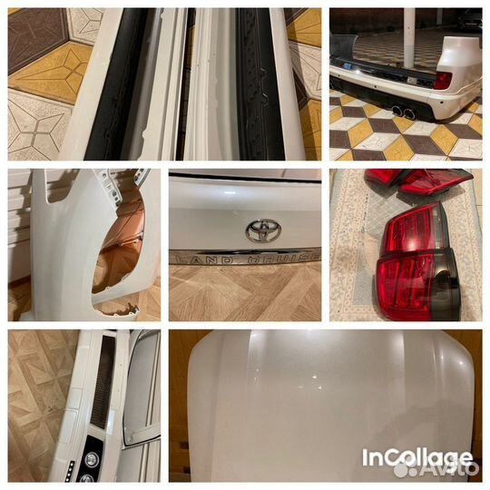 Капот ленд крузер 200