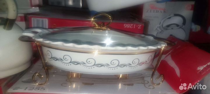 Новый Мармит керамический Zeidan 2,6л
