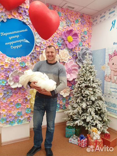 Зимний конверт на выписку