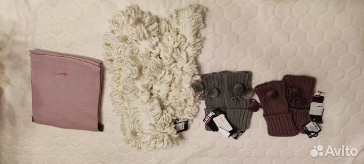 Шарфы, митенки