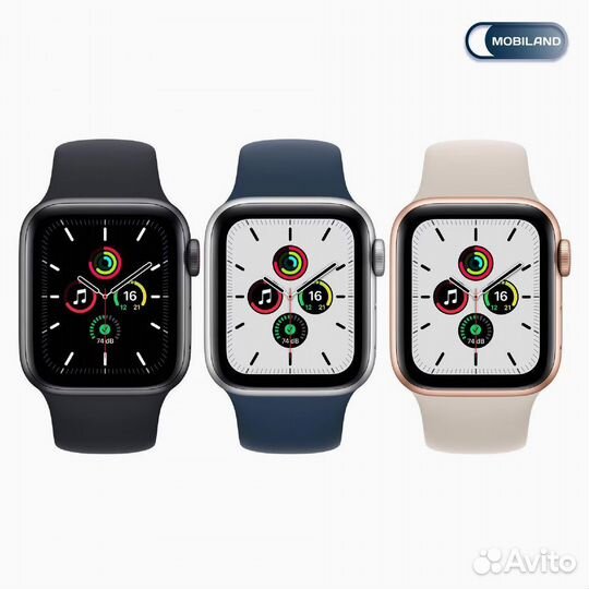 Apple Watch SE 2020 40 мм Золотистый M 145-190