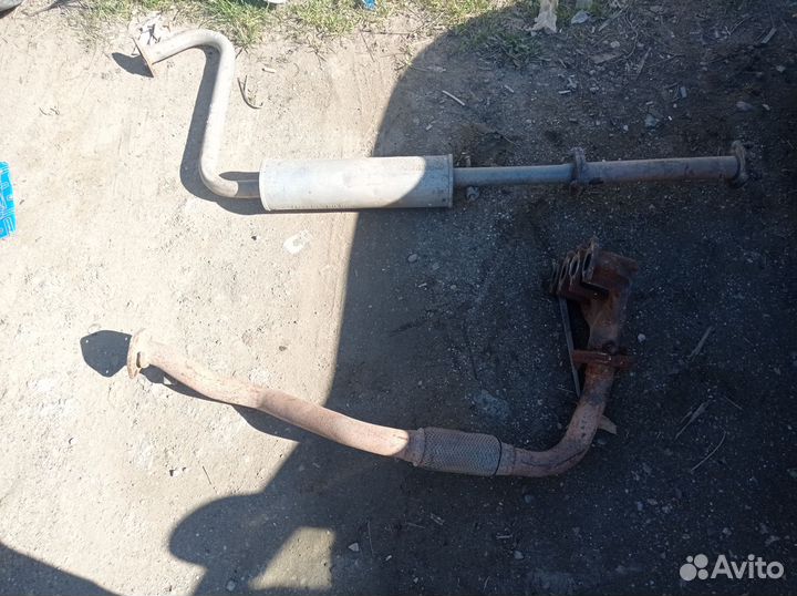 Коллектор, выхлопная система Ланос