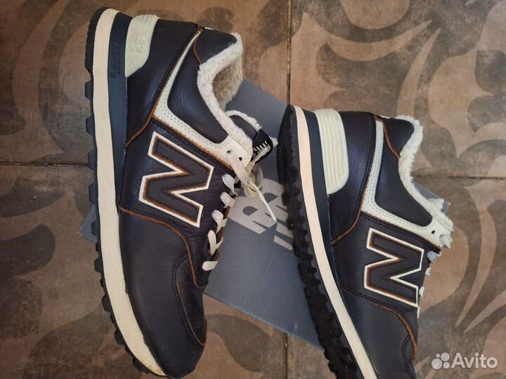 Кроссовки New balance 574 кожа 26,5 см