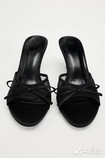 Мюли Zara (35-41) черные туфли