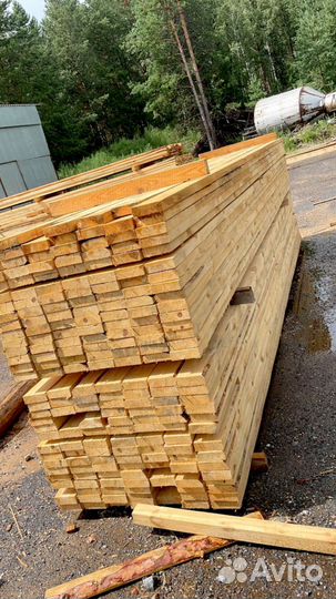 Доска обрезная 50х150х6000мм от производителя