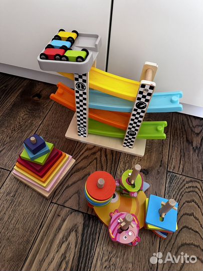 Развивающие деревянные игрушки