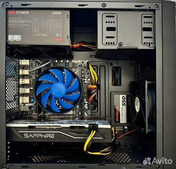Компактный Игровой пк Xeon E5 2666 V3 RX 580 8gb
