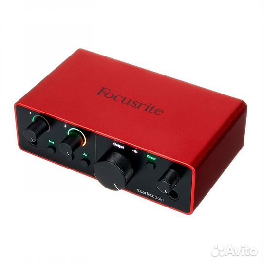 Focusrite Scarlett Solo 4th Gen Аудио-интерфейс
