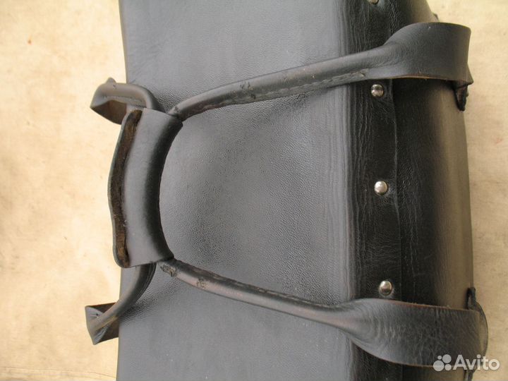 Кофр фото СССР нат. кож