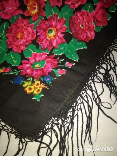 Платок шаль Павловопосадский