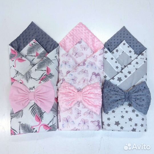 Одеяло конверт на выписку осень