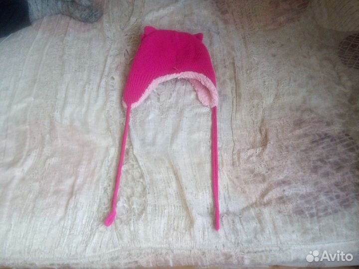 Шапка зимняя для девочки 11-12 лет