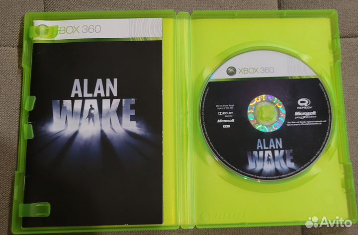 Alan Wake Xbox 360/one/series X