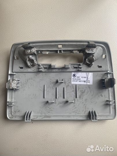 Заглушка очечника Шкода Рапид