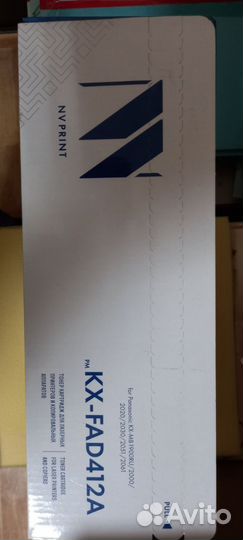Фотобарабан nvprint kx-fad412A