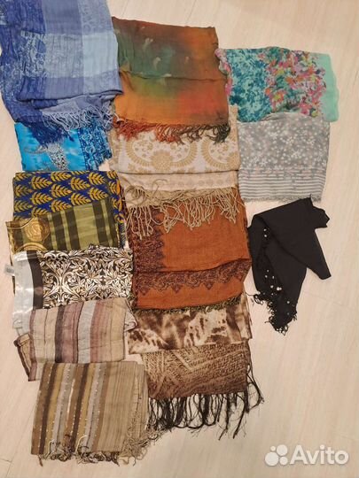 Шарфы платки палантины