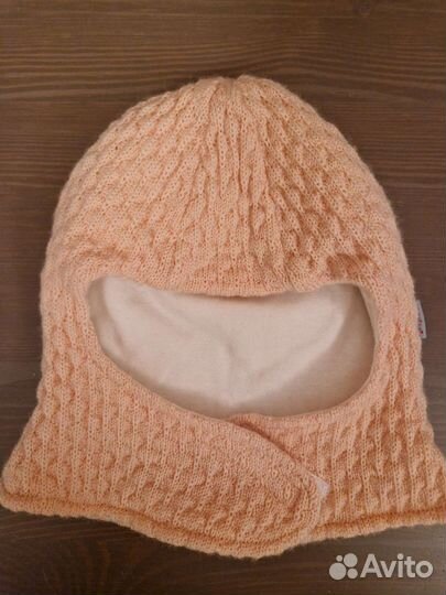 Зимняя шапка шлем skiki 38 40 для девочки