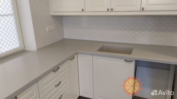 Столешница из искусственного камня для кухни