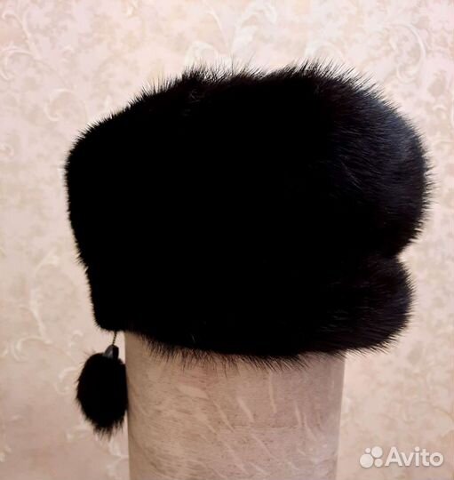 Шапка норковая женская