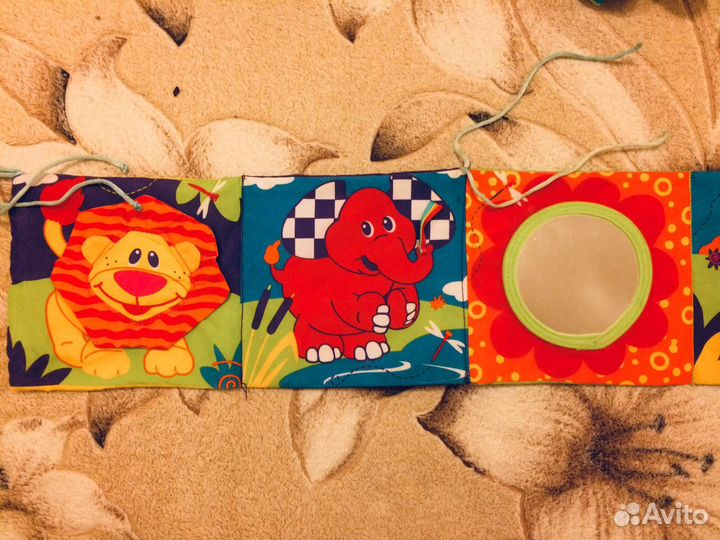 Растяжка-бортик на кроватку Lamaze