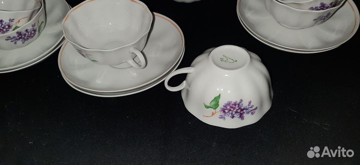 Чайник, сахарница Дулево