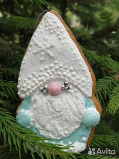 Ватные ёлочные игрушки