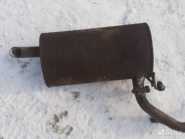 Глушитель Mitsubishi Outlander 3