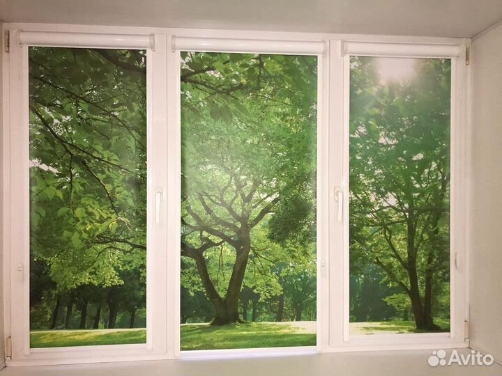 Рулонные шторы с фотопечатью