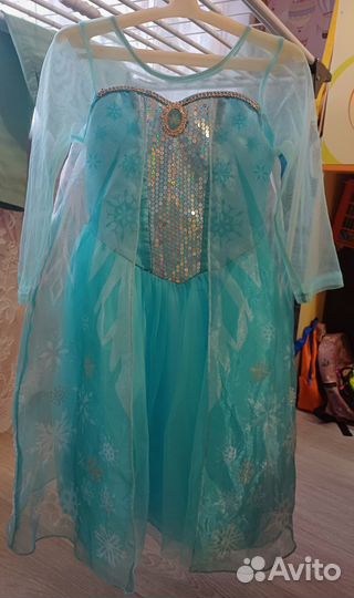Платье Эльзы 100-116