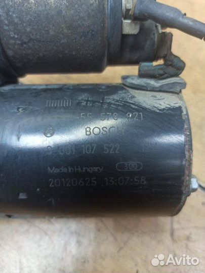 Стартер Opel Astra J A14XER 2012