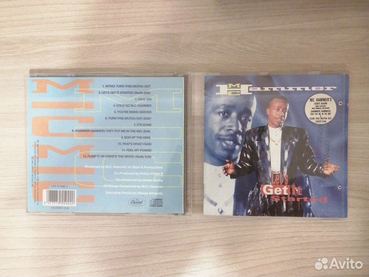 MC Hammer CD Lets get it started 1991 UK