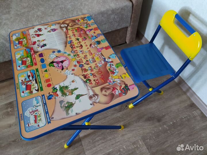 Детский стол и стул