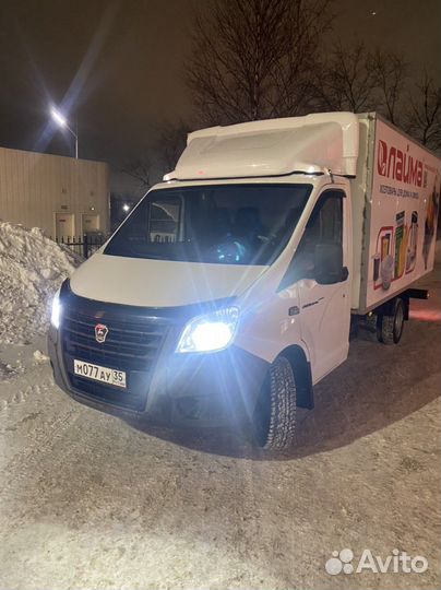 Грузоперевозки до 6 м Газель Некст термофургон 4 м