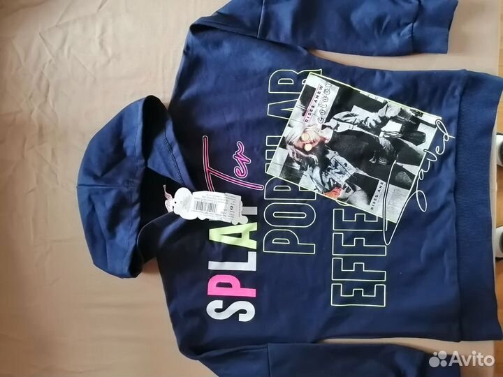 Худи для девочки, р. 128