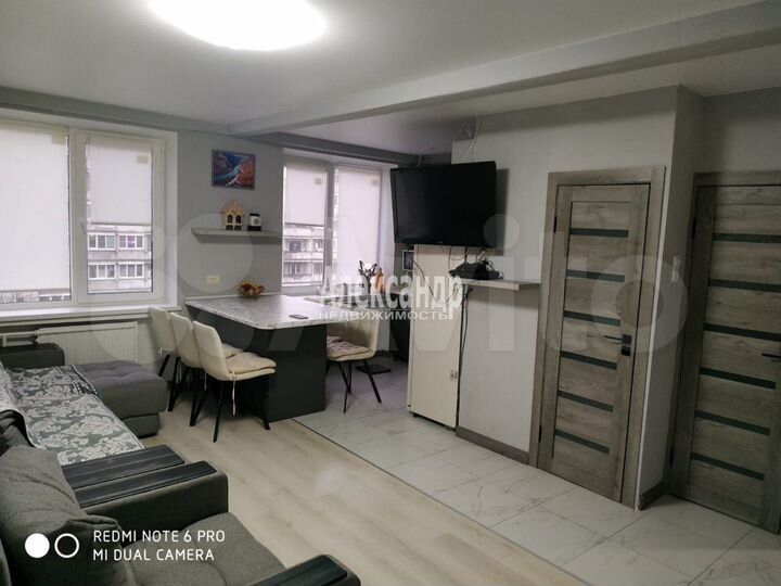 4-к. квартира, 72,1 м², 5/9 эт.