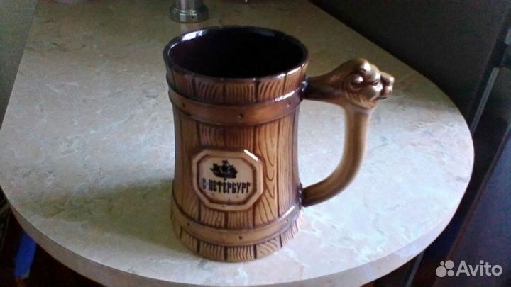 Кружка новая керамическая 600 мл