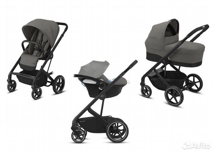 Коляска 3 в 1 Cybex Balios S Lux