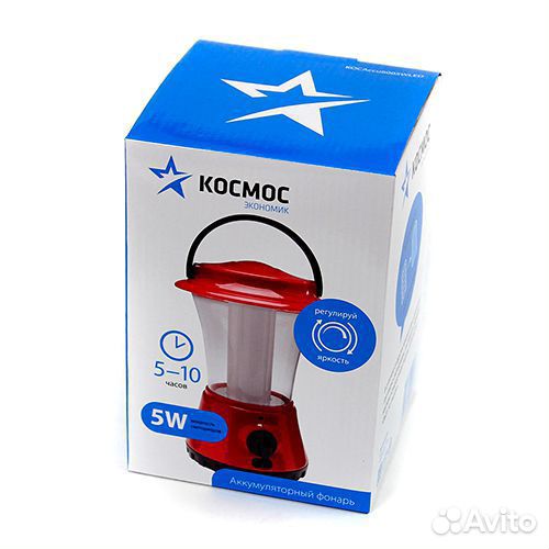 Фонарь кемпинговый космос 6005wled