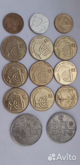 Монеты Ирана, Израиля, Ливана, Пакистана