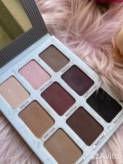 Палетка теней the balm