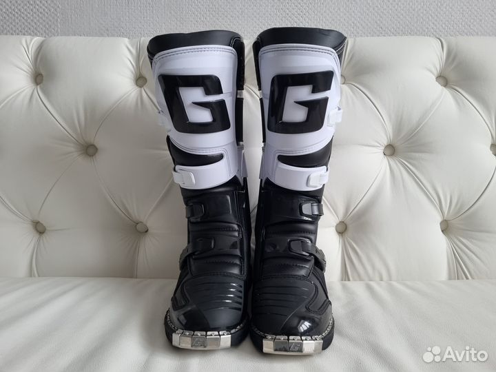 Эндуро Мотоботы Gaerne GX 1 Goodyear Black White