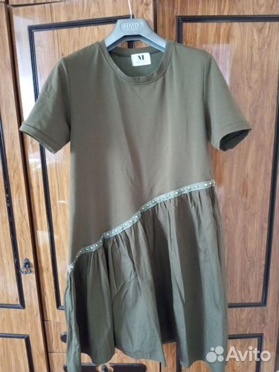 Платье трикотажное женское летнее