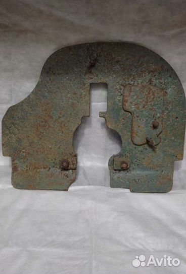 Щиток от пулемета максим