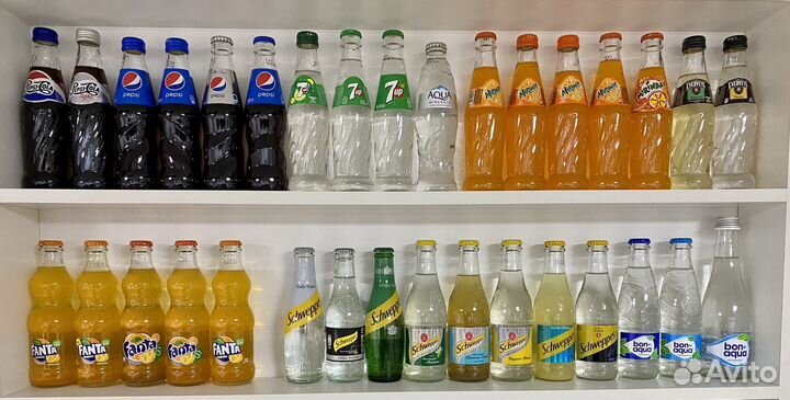 Коллекция coca-cola, pepsi, fanta, sprite