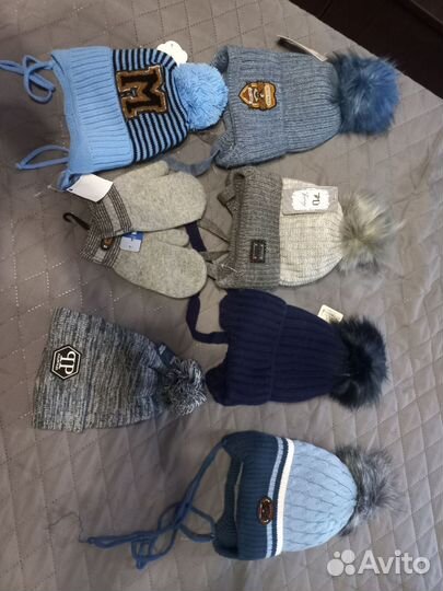 Шапка и перчатки